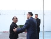 سفير مصر بتونس يستقبل بعثة الأهلي