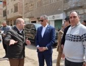 خلال جولة الدكتور أحمد الأنصاري محافظ الجيزة