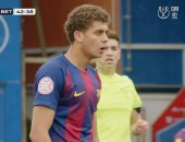 حمزة عبد الكريم في مباراة برشلونة ضد ريال بيتيس