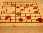 لوحة لعبة لودوس لاترونكولى الرومانية القديمة