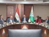 لقاء محافظ الجيزة 