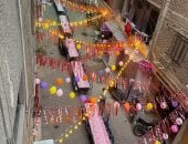 فيصل بتفرح.. الشباب يجهزون إفطار جماعى بطول 22 شارع