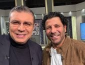 عمرو الليثي بصحبة إياد نصار 