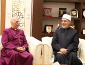 مفتي الجمهورية يستقبل وفد الكنيسة الأسقفية 