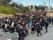 صلاة العيد في محيط الأقصى