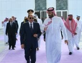 الرئيس عبد الفتاح السيسي والأمير محمد بن سلمان