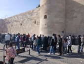 اقبال علي قلعة قايتباى بالإسكندرية