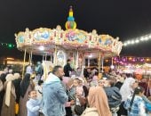 زحام كبير على الملاهى والمتنزهات بالشرقية فى ثالث أيام العيد