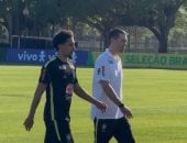 ماركينيوس يغادر ملعب تدريبات البرازيل 