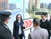 محافظ البحيرة تتفقد أعمال تطوير المداخل المرورية