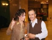 لطيفة مع الراحل أحمد قعبور