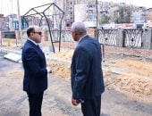 محافظ الغربية يتفقد مشروع كورنيش سمنود