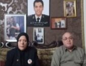 والدا الشهيد ماجد عبد الرازق