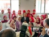 محافظ الشرقية يتفقد مدرسة ومتحف شهداء بحر البقر