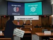 دعوى OpenAI - صورة مولدة بـ AI