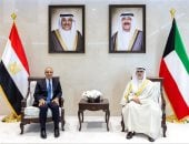 وزير الخارجية بدر عبد العاطى ونظيره الكويتى
