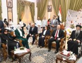 محافظ الفيوم يزور دير الأنبا إبرام بالعزب للتهنئة بعيد القيامة المجيد