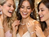 نوع المجوهرات التي يجب أن ترتديها وصيفة العروسة