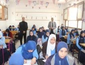 مدير تعليم الجيزة يتفقد مدارس أبو النمرس
