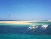 جمال الطبيعة والهدوء على جزيرة توبيا البيضاء بسفاجا