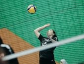  فريق سيدات الكرة الطائرة بالنادي الأهلي 