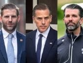 هانتر بايدن وترامب جونيور واريك ترامب