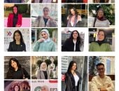 طلاب إعلام القاهرة المشاركين فى المشروع