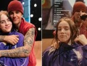 جاستين بيبر وبيلى إيليش