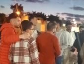 فرحة لاعبو فريق بلطيم للصعود للمتاز ب بعد 31 سنة