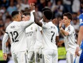 احتفال فريق ريال مدريد