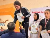 تيا محمد نعيم تحصد ذهبية بطولة الجمهورية