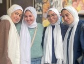 الطالبات رزان باسم نوران حسيب نادين محمد إسراء طارق 