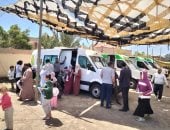إقبال على القافلة الطبية المجانية بقرية بالحامول
