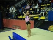 فراشة الجمباز.. فيروز احمد حسن تتألق في بطولة الجمهورية وتفوز بالذهبية للمرة الرابعة