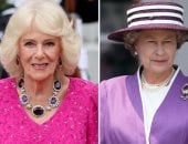 الملكة كاميلا والملكة إليزابيث