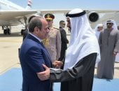 الرئيس عبد الفتاح السيسي والشيخ محمد بن زايد