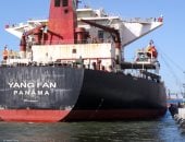 ميناء دمياط يستقبل السفينة العملاقة "YANG FAN" بأكبر شحنة بضائع صب في تاريخه