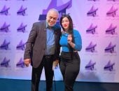 الفنانة ندى عصام والدكتور أشرف زكى 