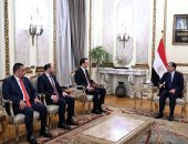  الدكتور مصطفى مدبولي وبلقاسم خليفة حفتر