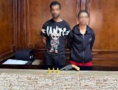 المتهمان بسرقة سيارة فى الجيزة 