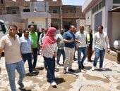 رئيس مياه الجيزة يتفقد مواقع العمل بالصف وأطفيح