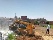 إزالة تعديات  أراضى الدولة  بأسوان 