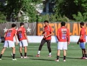 منتخب مصر يختتم تدريباته الليلة لودية البرازيل