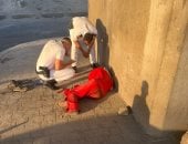 شرطة النجدة تنقذ شخص مغشيا عليه بالإسكندرية