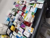 ضبط أدوية مجهولة المصدر بمستشفى خاص
