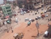 اعمال تطوير موسعة في أهم شوارع بسيون بالغربية