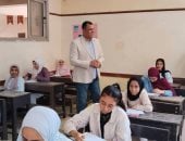 جولة وكيل تعليم دمياط اثناء امتحانات الشهادة الإعدادية