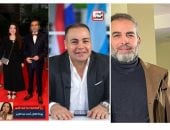 دينا شرف الدين زوجة أحمد عبد العزيز فى مداخلة لتليفزيون اليوم السابع مع عمرو صحصاح