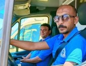 طاقم إسعاف الإسماعيلية يُنقذ سيدة وضعت مولودتها داخل سيارة الإسعاف 