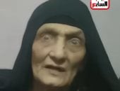 والدة شهيد أمين  الشرطة  حمد عبد الجواد 